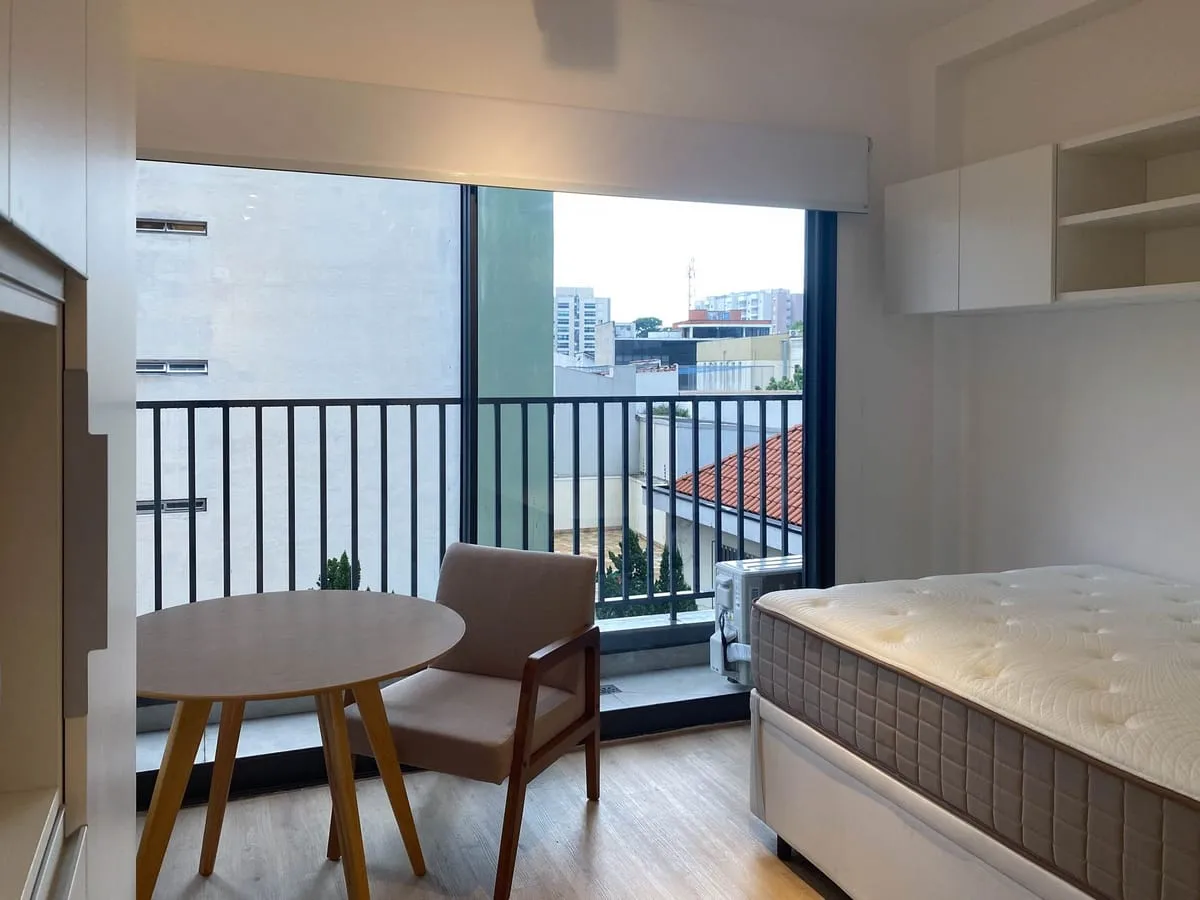 Imagem Apartamento com 1 Quarto para alugar, 24m² - Brooklin