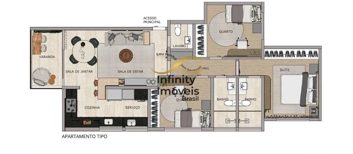 Imagem ED CAP FERRAT ANCHIETA - Apartamento à venda no bairro Anchieta - Belo Horizonte/MG