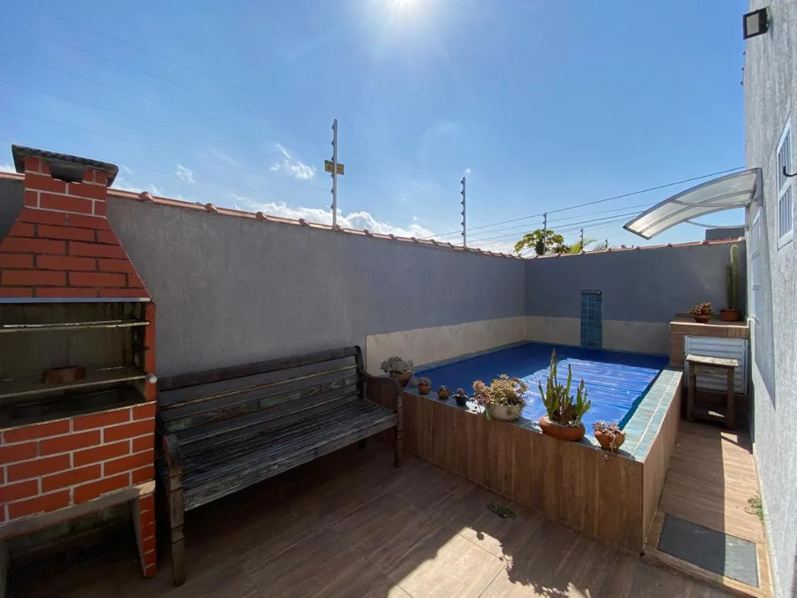Foto do imóvel LINDA CASA EM CONDOMINIO COM PISCINA A 800 METROS DO MAR NO CIBRATEL II EM ITANHAEM
