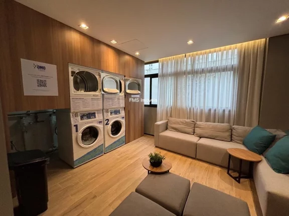 Imagem Apartamento para venda em São Paulo-SP, Pinheiros: 1 quarto, 1 sala, 1 banheiro, 24m² de área.