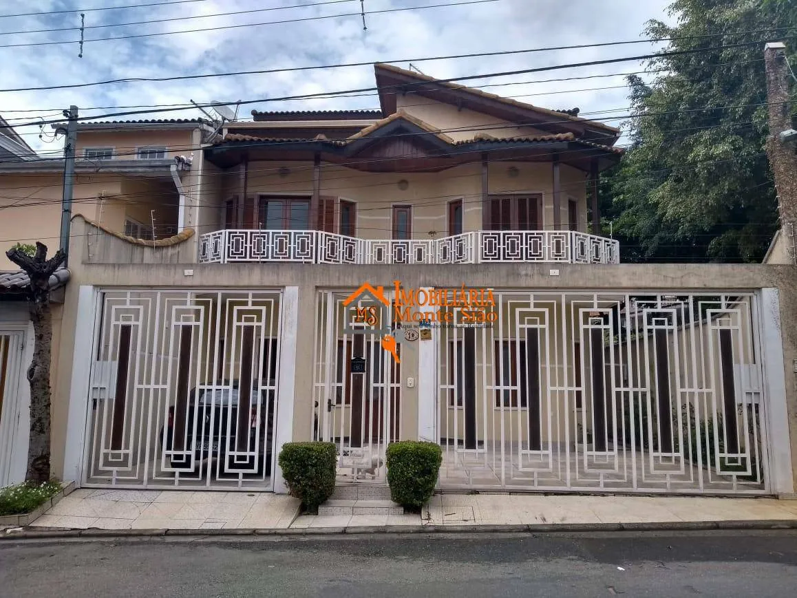 Imagem Sobrado com 3 dormitórios à venda, 305 m² por R$ 1.700.000,00 - Jardim Santa Clara - Guarulhos/SP