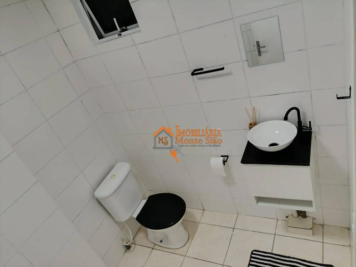 Imagem Apartamento com 2 dormitórios para alugar, 46 m² por R$ 1.301,00/mês - Jardim Nova Cidade - Guarulhos/SP