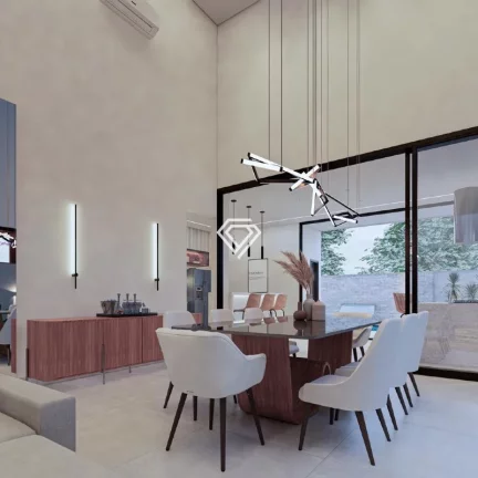 Imagem Casa 3 Suítes + Escritório, 210 m² c/ lazer na 505 Sul
