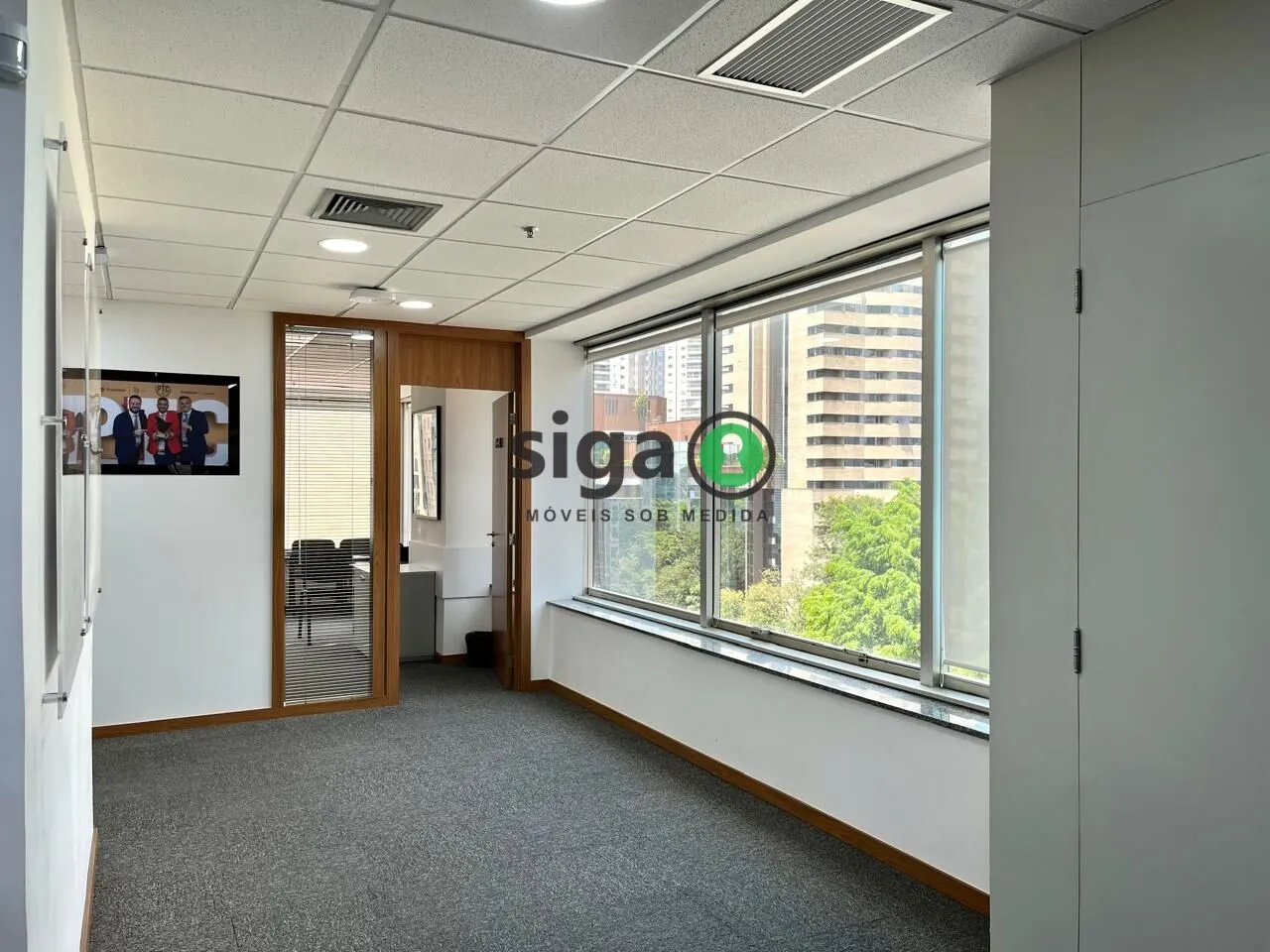 Imagem CONJUNTO COMERCILA COM 551 M² MOBILIADO PARA LOCAÇÃO NO BROOKLIN