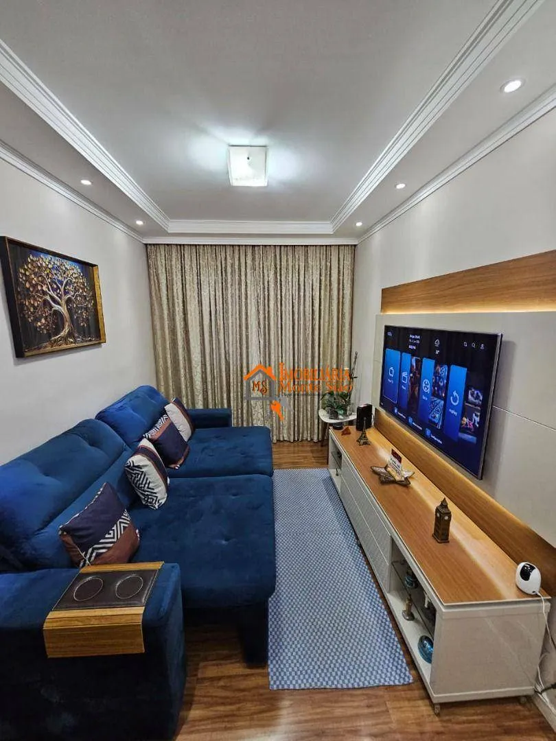 Imagem Apartamento com 2 dormitórios à venda, 56 m² por R$ 285.000,00 - Cocaia - Guarulhos/SP