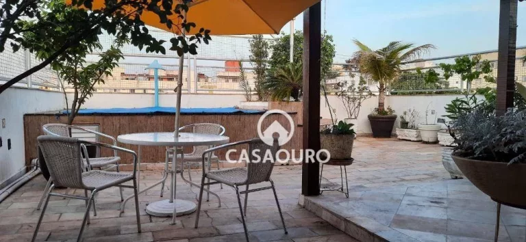 Imagem Cobertura com 5 quartos à venda, 200 m² por R$ 1.100.000 - Santa Tereza - Belo Horizonte/MG