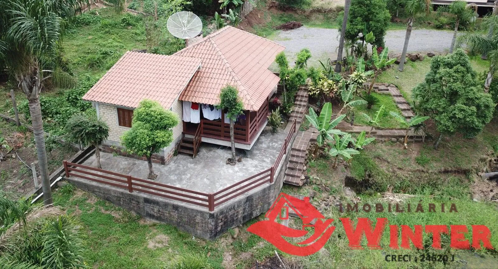 Imagem Chácara com casa mobiliada no São Roque!