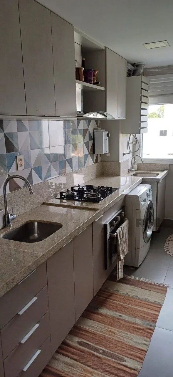 Imagem 2D com suite e infra completa.