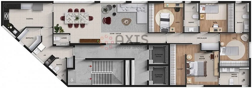 Imagem Apartamento 4 quartos na Savassi - Lazer completo