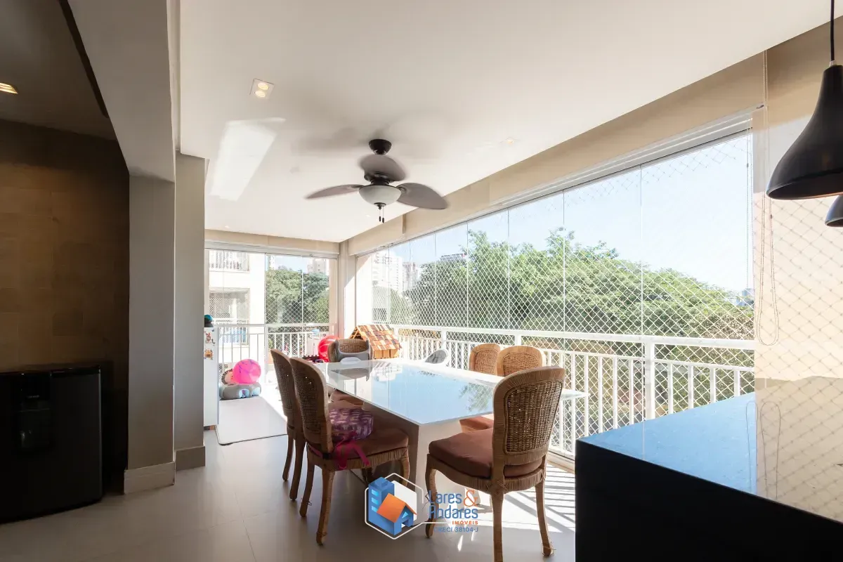 Imagem Apartamento para venda em Brooklin com 4 quartos, sendo 2 suítes, 175m²