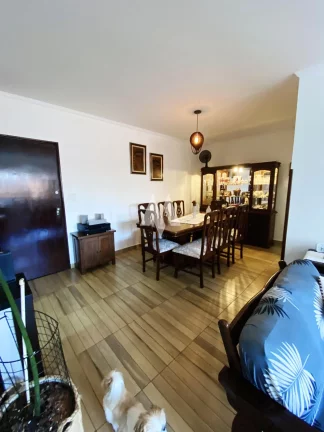 Imagem Apartamento de 2 quartos,dependência, 1 vaga - Campo Grande/Santos