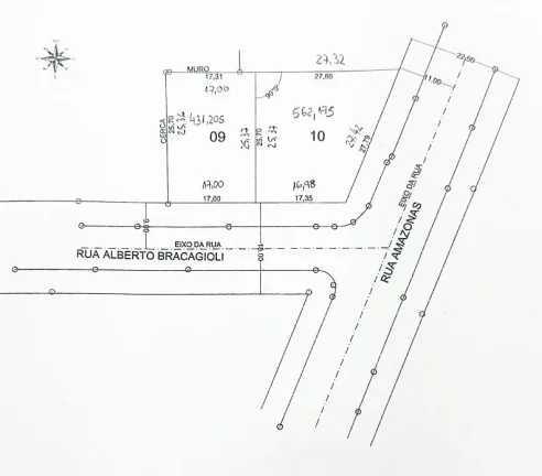 Foto do imóvel Terreno para venda no bairro Jardim Am?(C)rica em Caxias do Sul