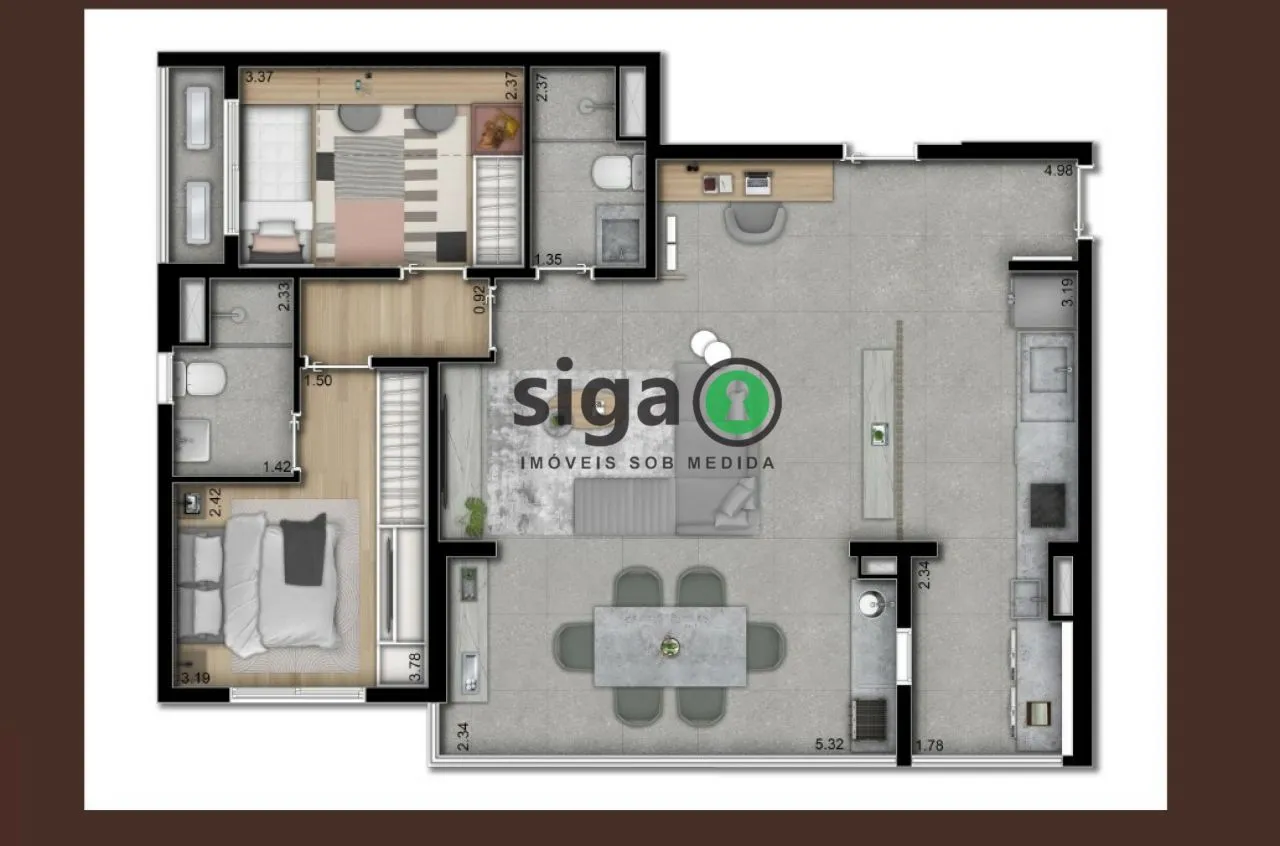 Imagem Apartamento para venda no Butantã 03 dormitórios, São Paulo - SP