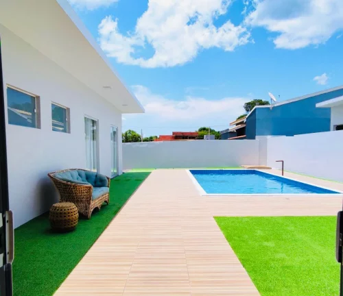 Imagem Linda casa a venda no Condomínio Ninho Verde Eco Residence II - Pardinho/SP.