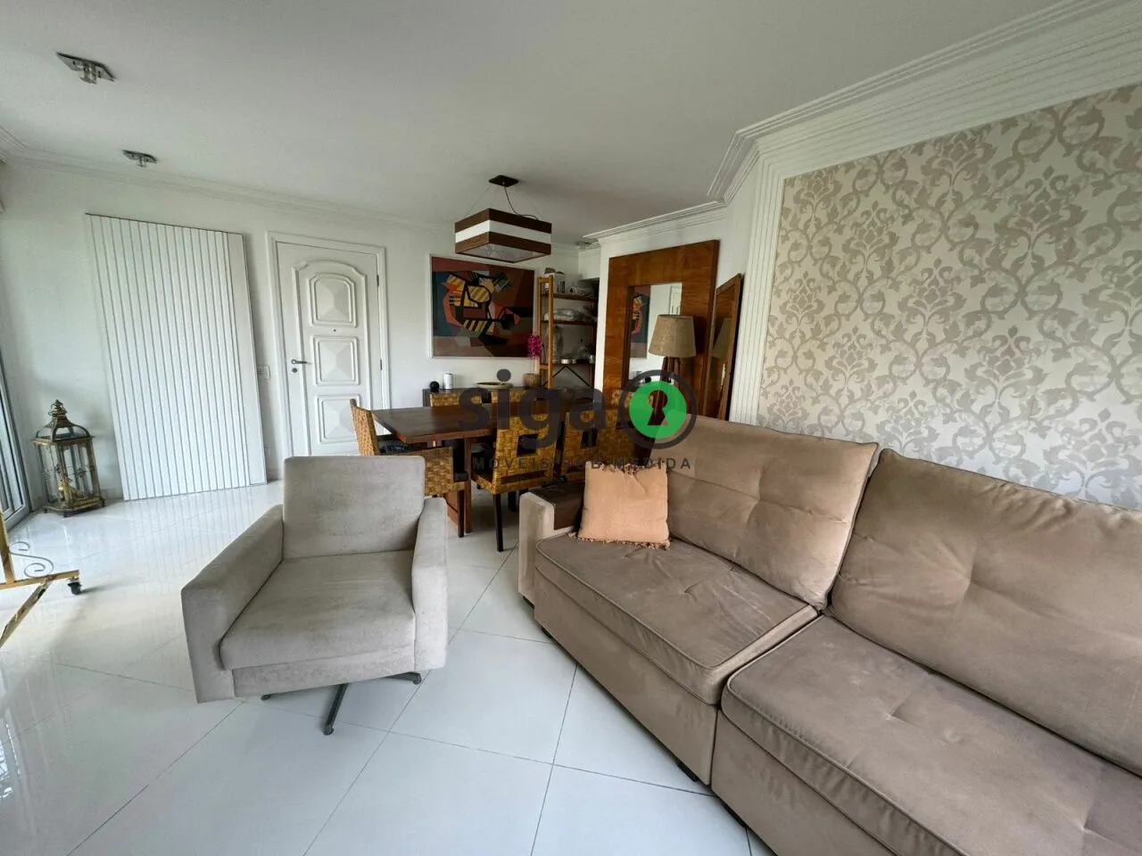 Imagem Apartamento no Real Parque á Venda- 123m², 3 quartos, 2 vagas!!
