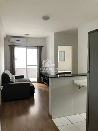 Imagem Apartamento para Locação no Alpha Club em Votorantim-SP: 2 Quartos, 1 Suíte, 2 Salas, 2 Banheiros, 2 Vagas - 57m².