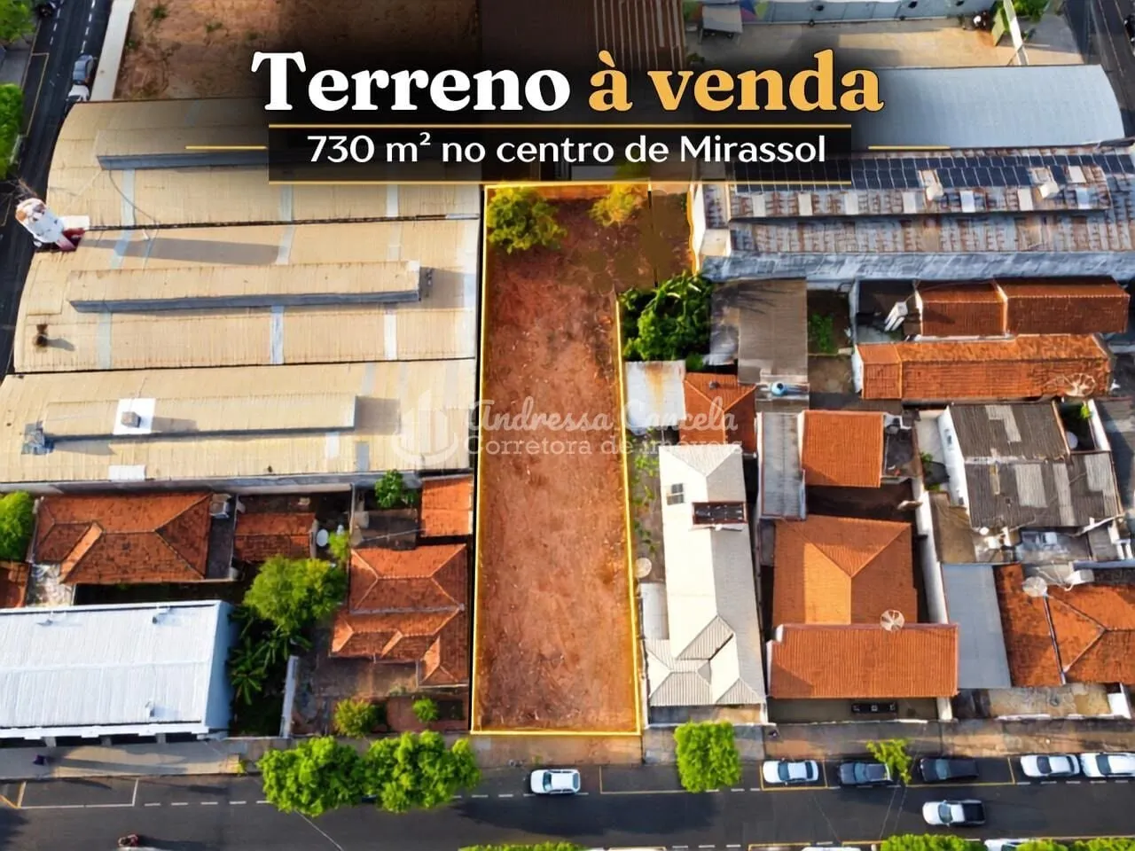 Terreno comercial à venda Centro Mirassol - 730 m² - R$ 730.000 em Centro, Mirassol - SP