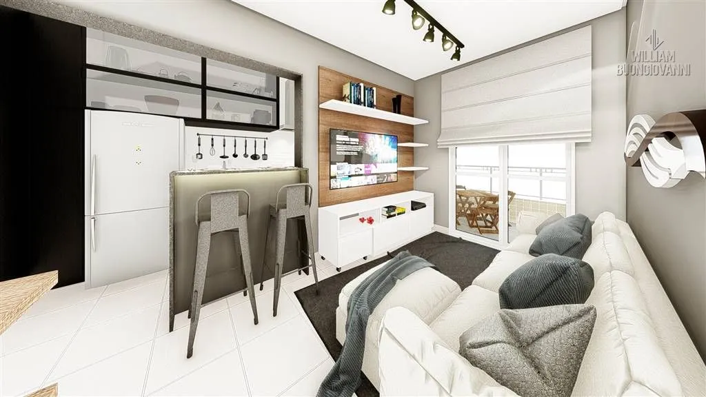 Foto do imóvel Apartamento novo (em obras) com lazer completo - viva o melhor de Praia Grande em Vila Caiçara, Praia Grande - SP