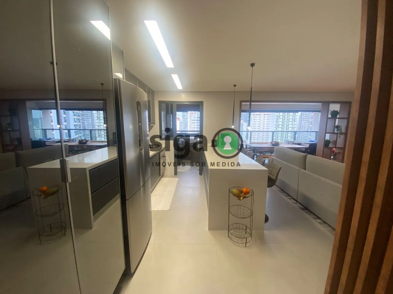 Imagem Apartamento mobiliado para venda no Brooklin 02 suítes, São Paulo - SP
