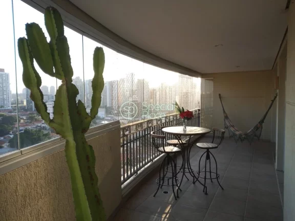 Imagem Lindo edifício, apartamento bem amplo, pronto para morar, andar alto com ótima varanda, 170 metros...