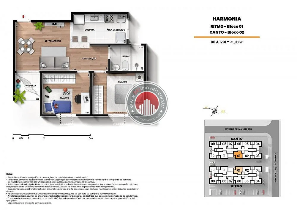 Imagem Apartamento em Lançamentos no bairro Edson Passos - Mesquita, RJ