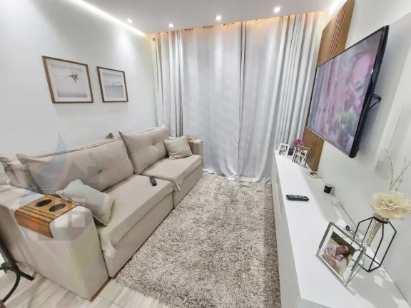 Imagem Apartamento de 2 dormitórios sendo 1 suíte, 2 banheiros, 1 vaga, com 60m² em Rudge Ramos, São Bernardo do Campo