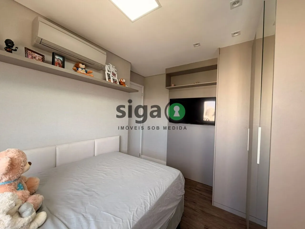 Imagem Apartamento de 141 metros 3 suítes vista clube no Paulistano