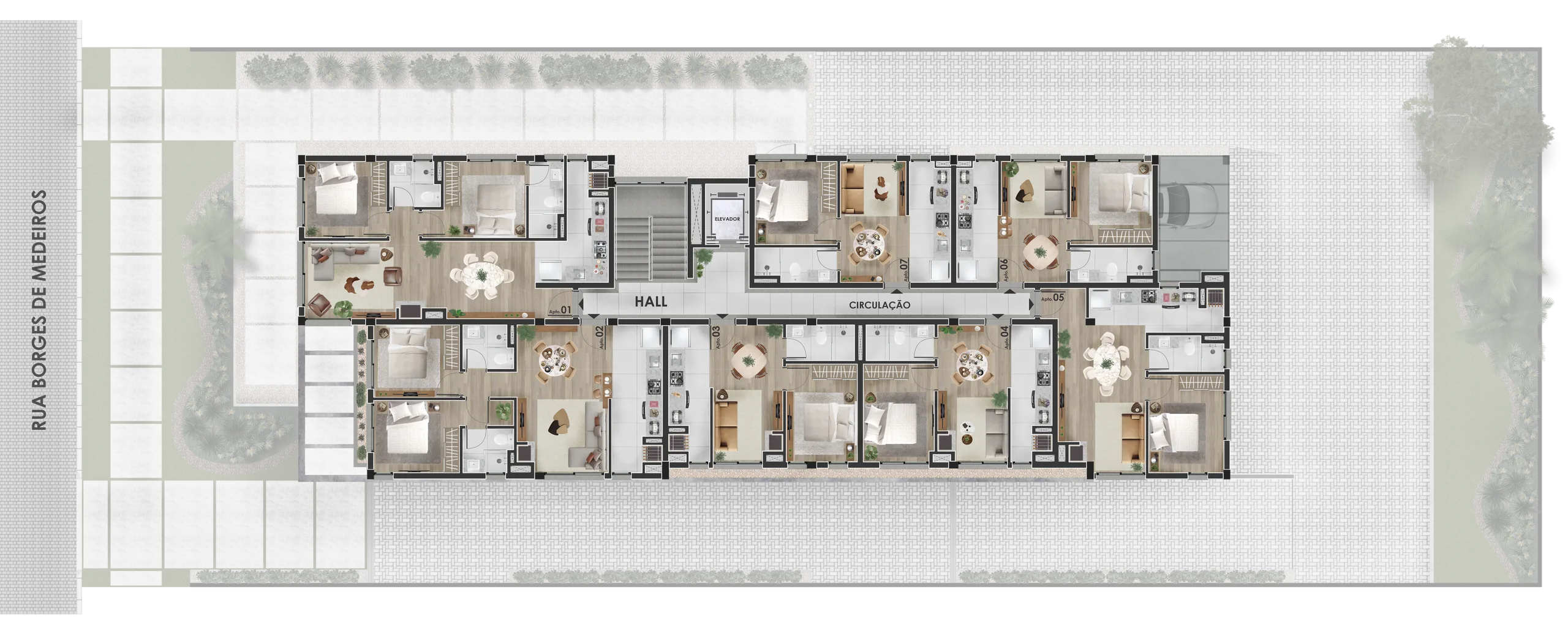 Imagem Apartamento à venda em Canela, Centro , com 2 quartos, 61.8m2