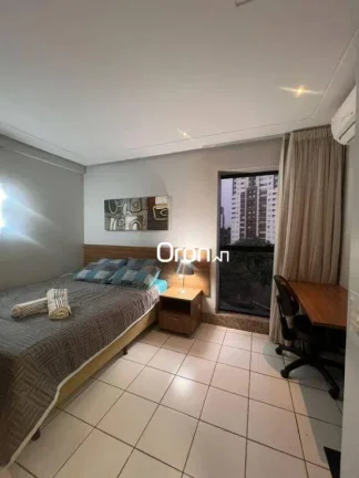 Imagem Flat mobiliado com 1 dormitório à venda, 36 m² por R$ 289.900 - Setor Oeste - Goiânia/GO