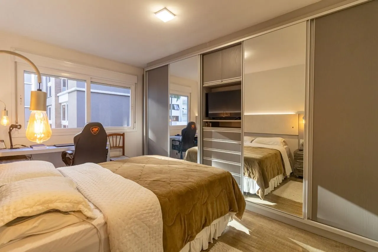 Imagem 3 Dormitórios com Suíte | 90m² | Lareira e Churrasqueira | Bravo Melnick