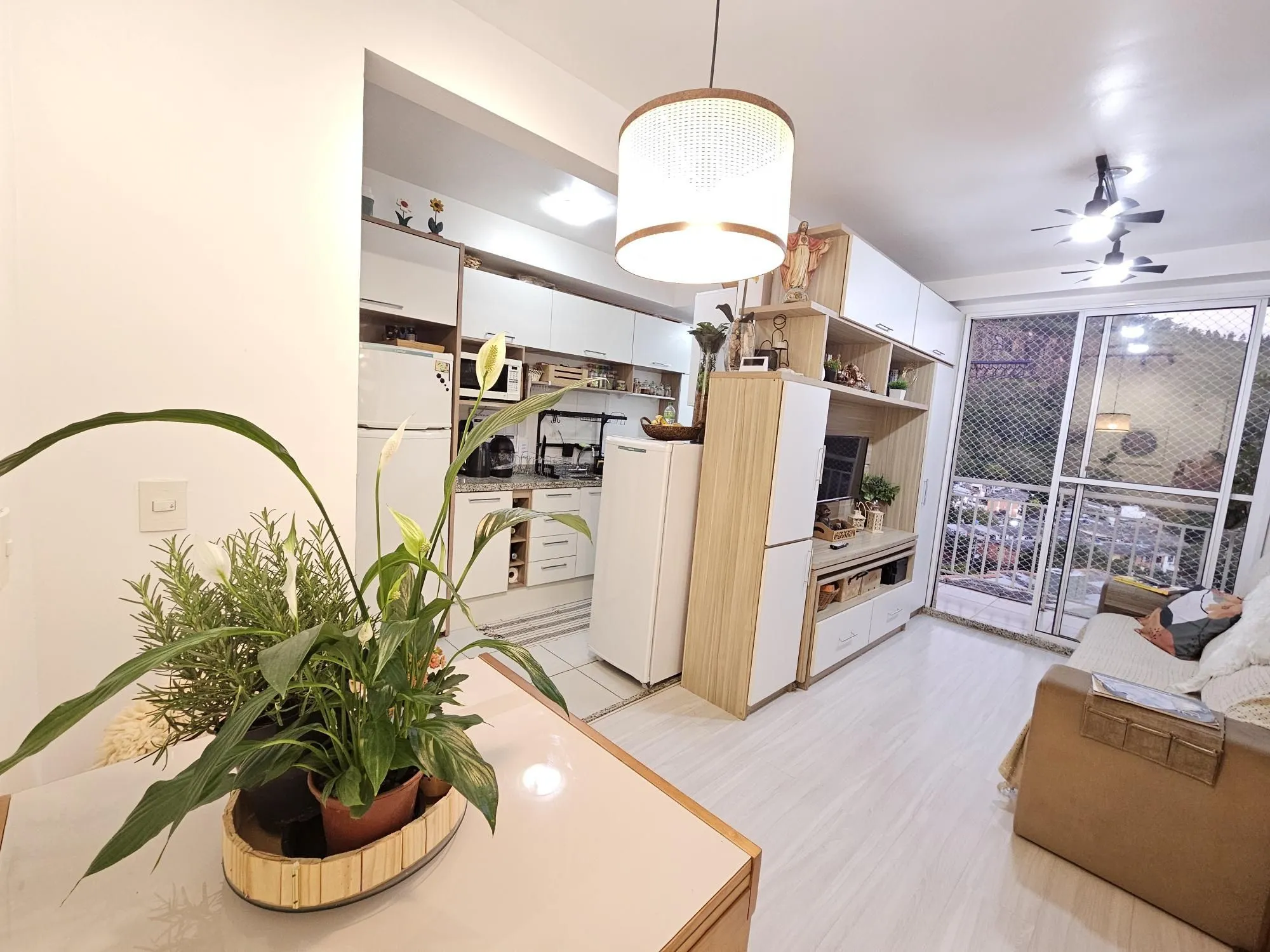 Imagem Lindissimo apartamento 2D, 1 vaga, sacada e churrasqueira, Morro Santana, Porto Alegre/RS