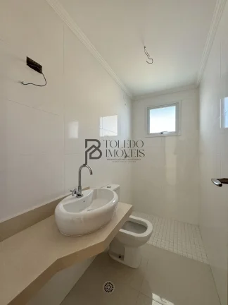 Imagem Apartamento Vista Mar com 2 Dormitórios sendo 1 suíte no bairro Guilhermina - Praia Grande