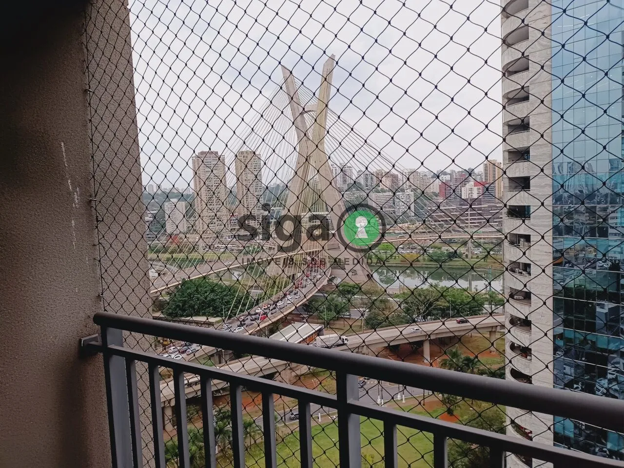 Imagem Apartamento Mobiliado com 1 quarto, 2 banheiros e 1 vaga para alugar no Brooklin