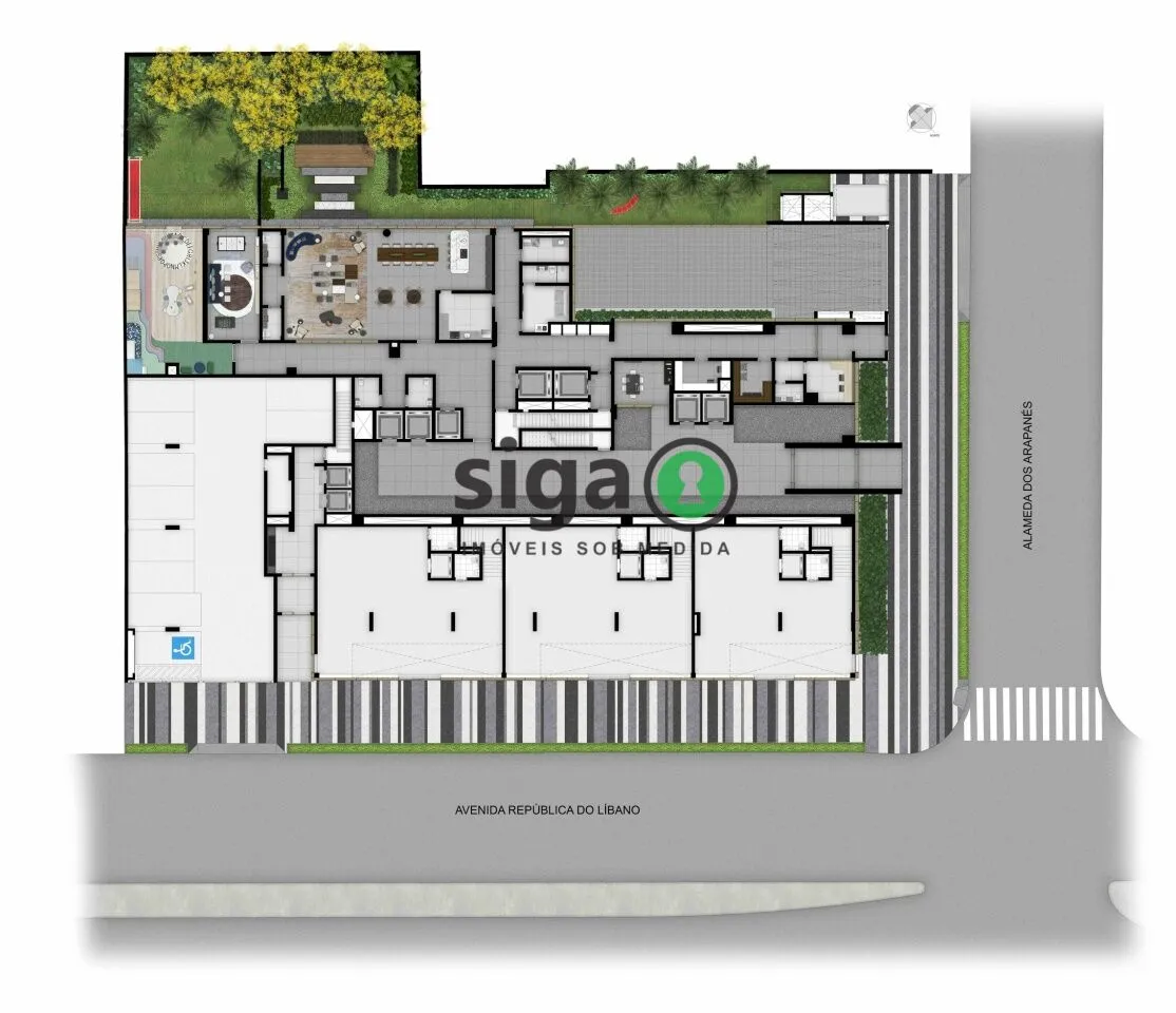 Imagem Apartamento à venda no Ibirapuera de 240m² com 3 Suítes e 4 Vagas - São Paulo
