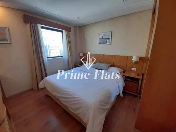 Foto do imóvel Flat disponível para locação no Meliá Jardim Europa no Itaim Bibi, com 29m², 1 dormitório e 1 vaga de garagem em Rua João Cachoeira