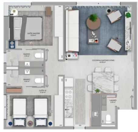 Imagem Space Soul - Apartamento à venda no bairro Centro - Itajaí/SC