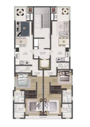 Imagem Vision Residence - Apartamento à venda no bairro Meia Praia - Itapema/SC