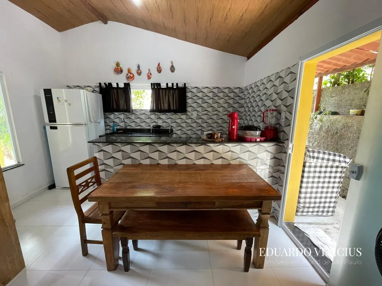 Imagem Condomínio de 4 Casas com Vista Mar 170m² em Morro de São Paulo