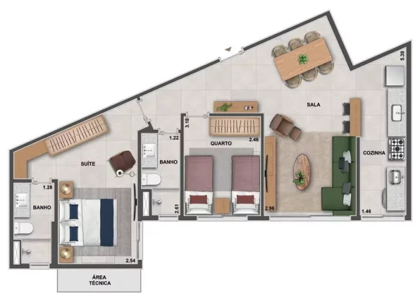 Imagem APARTAMENTO RESIDENCIAL em Rio de Janeiro - RJ, Tijuca