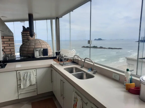 Imagem Cobertura residencial à venda, Pitangueiras, Guarujá.