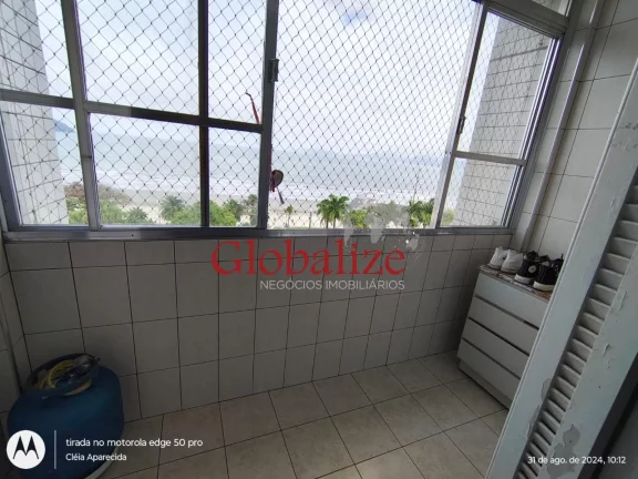 Imagem Apartamento com 2 dormitórios e varanda de frente á venda R$ 746.000,00 no bairro Aparecida em Santos -SP.