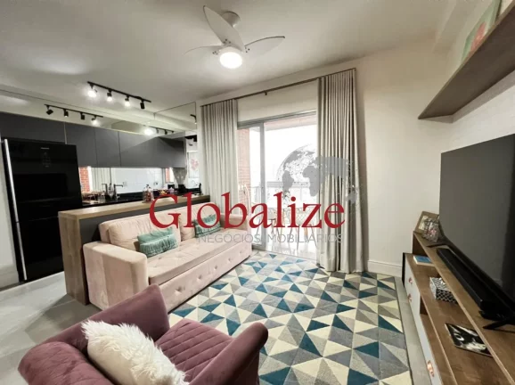 Foto do imóvel Apartamento à venda com 47m², 1 dormitório, lazer completo por R$795.000,00 no Boqueirão em Santos