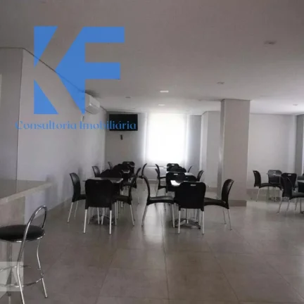 Imagem Apartamento confortável com 63m² no 1° andar, sendo 2 dormitórios, sala ampla com varanda gourmet, linda cozinha planejada,