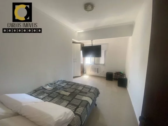 Imagem Home Office na praia de Santos - Apto de 2 Dormitórios Mobiliado