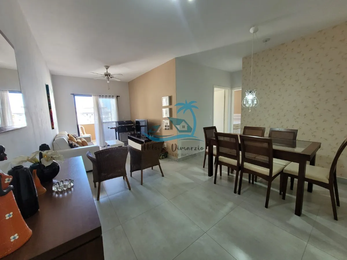 Foto do imóvel Excelente apartamento com 2 dormitórios à venda a 350m da orla do Itagua em Ubatuba.