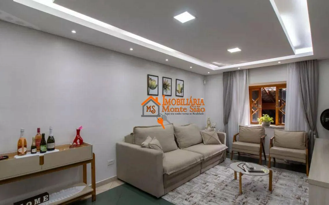 Imagem Sobrado com 3 dormitórios à venda, 165 m² por R$ 1.040.000,00 - Vila Rosália - Guarulhos/SP