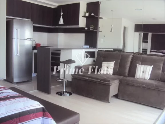 Imagem Flat disponível para locação no Condomínio Add Nova Berrini, com 33m², 1 dormitório e 1 vaga