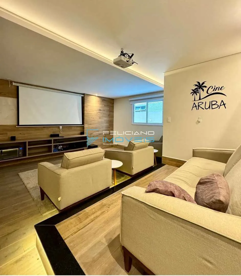 Imagem Apartamento com 2 quartos, Caiçara, Praia Grande - R$ 629 mil, Cod: 3552