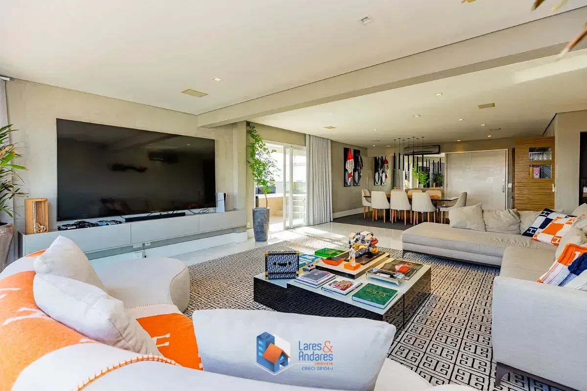 Imagem Cobertura para venda em Campo Belo com 4 quartos, sendo 3 suítes, 386m²
