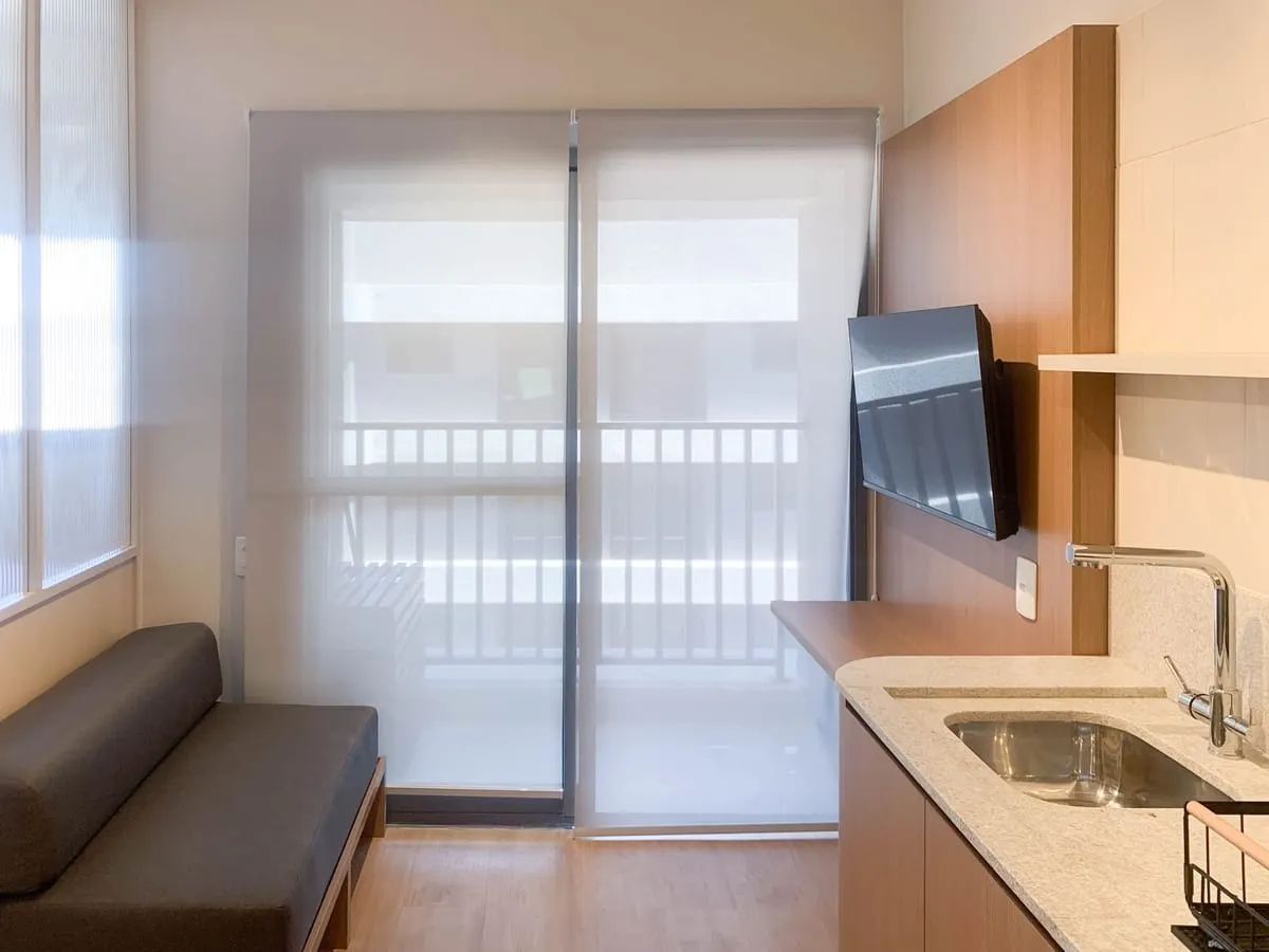 Foto do imóvel Apartamento com 1 Quarto para alugar, 25m² - Pinheiros em Rua Teodoro Sampaio, 1342 - Pinheiros, São Paulo - SP